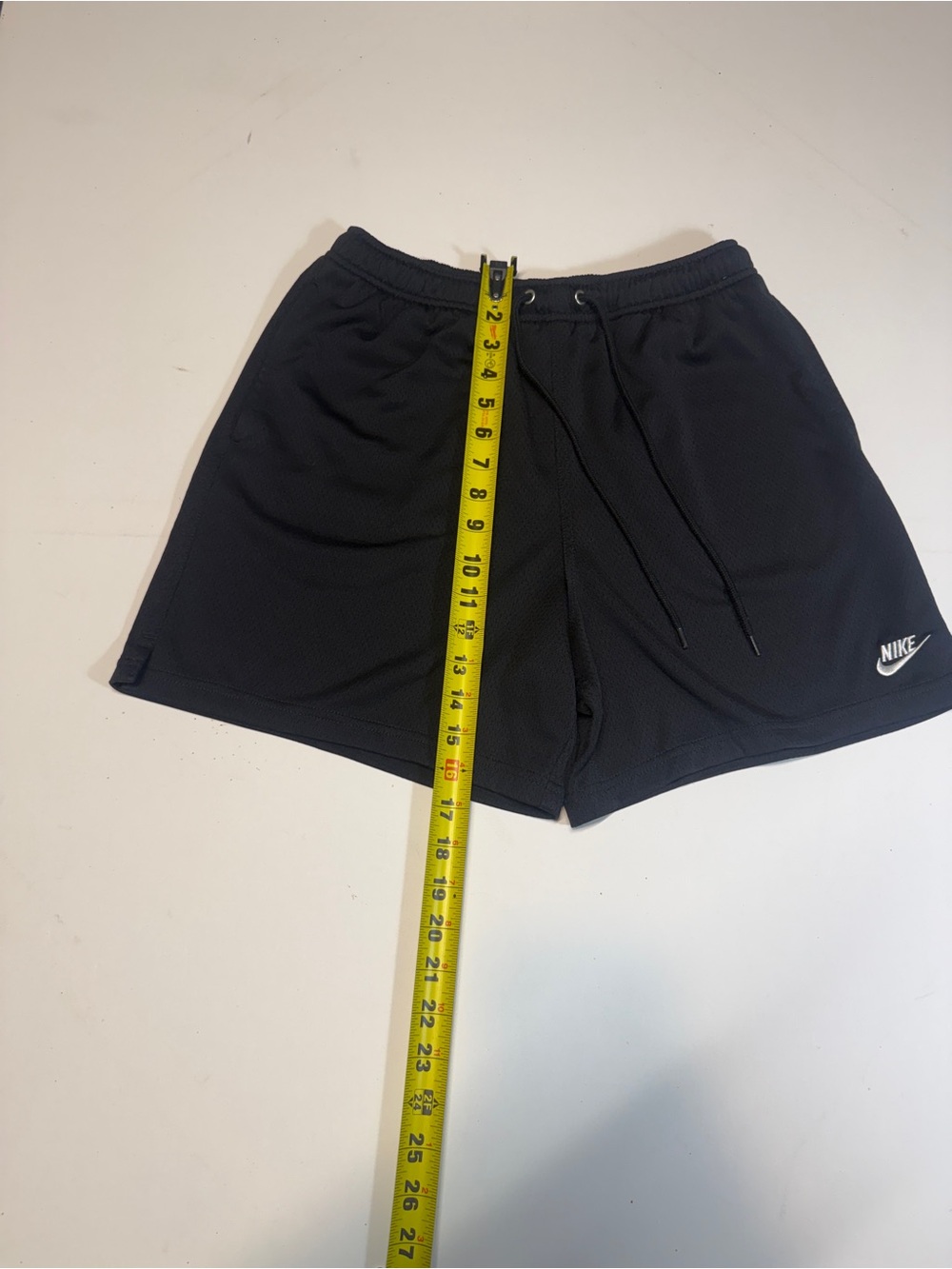 Nike Black Men's Athletic Shorts with Drawstring Waist - Picture 7 of 11